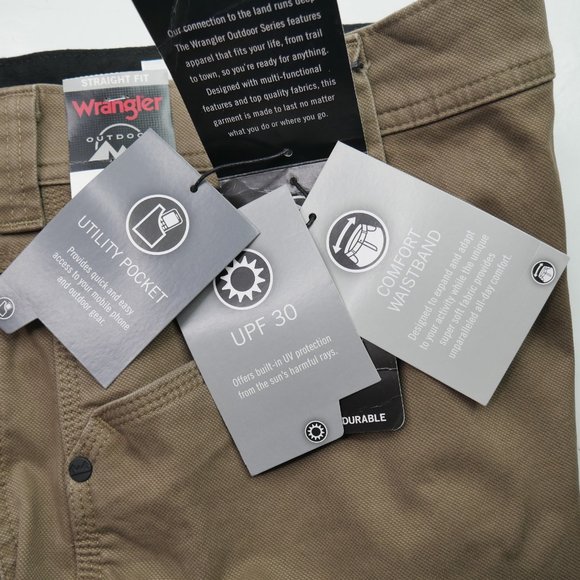 Wrangler Outdoor Reinforced Utility Outdoor Pants Men's Size 40x34 Durable NWT - Picture 7 of 10